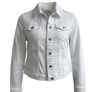 Jessica Simpson Pixie White Denim Jacket